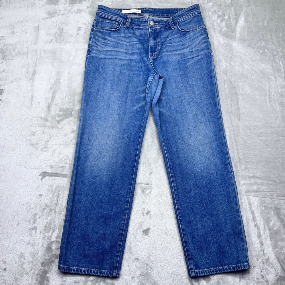 Pilcro and the Letterpress‎ Women Blue Denim Jeans Relaxed Fit Sz 31" Grunge Y2K